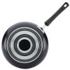 3 Piece Easy Clean Aluminum Non-Stick Frying Pan, Fry Pan, Skillet Set, Black