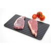 Defrosting Tray for Frozen Meat, Premium Quality Aluminum Metal Thawing Tray, Quick Defrost for Frozen Food, Very Fast Meat Defroster