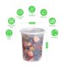 24 CT 32oz Deli Containers with Lids, BPA-Free Airtight Food Storage Containers, Microwaveable & Freezer Safe Plastic Storage Containers with Lids. So