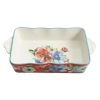 Rectangular Ceramic Bakeware Set, Multiple Patterns, 2-Piece