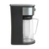 Iced Coffee and Iced Tea Maker with Infusion Tube, 2.75 Qt. Capacity, in Black