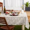 Indoor & Outdoor Table Decor Print Tablecloth 60x84 inch